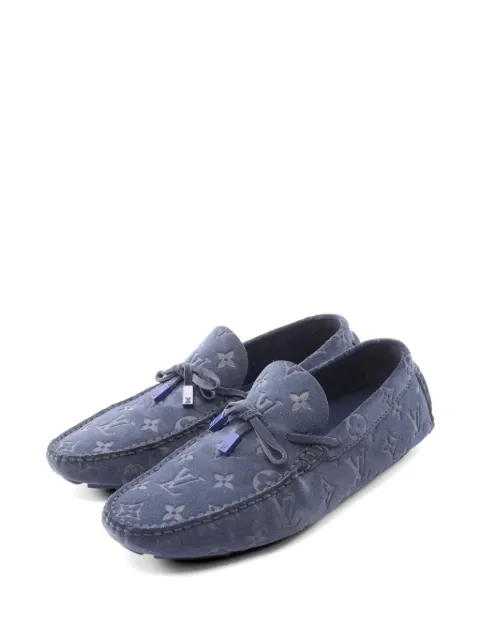 Louis Vuitton Pre-Owned 2022 Driver Line Monogram loaffers