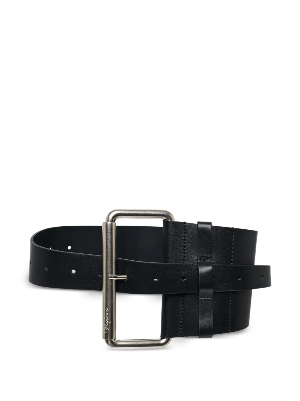 Vaquera Equestrian leather belt - Schwarz