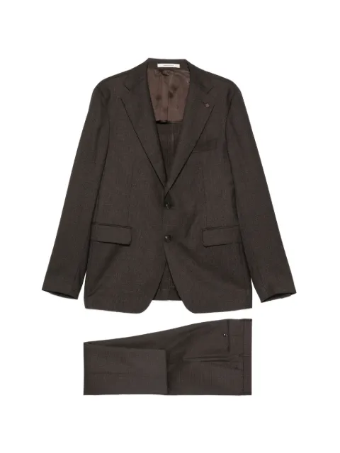 Tagliatore notched-lapel single-breasted suit