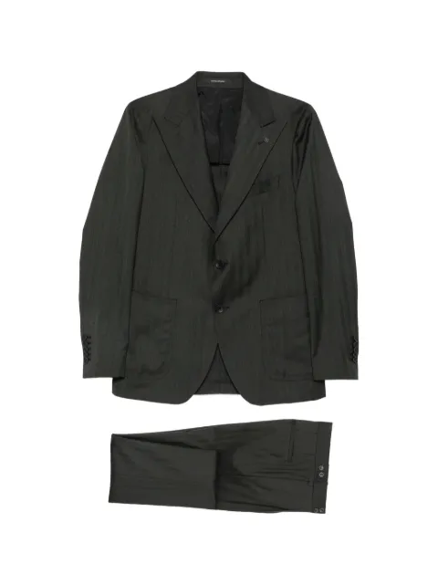 Tagliatore herringbone single-breasted suit