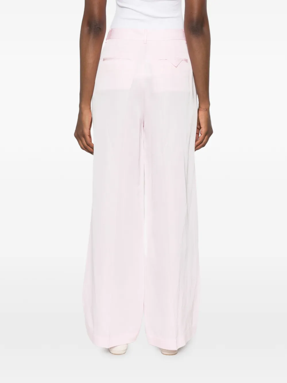 Isabelle Blanche Pantalon met verborgen sluiting Roze