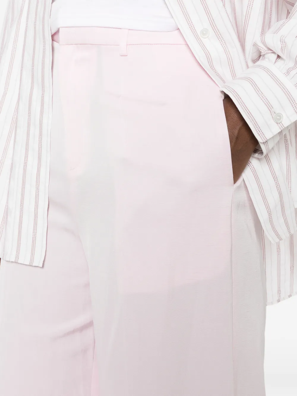 Isabelle Blanche Pantalon met verborgen sluiting Roze