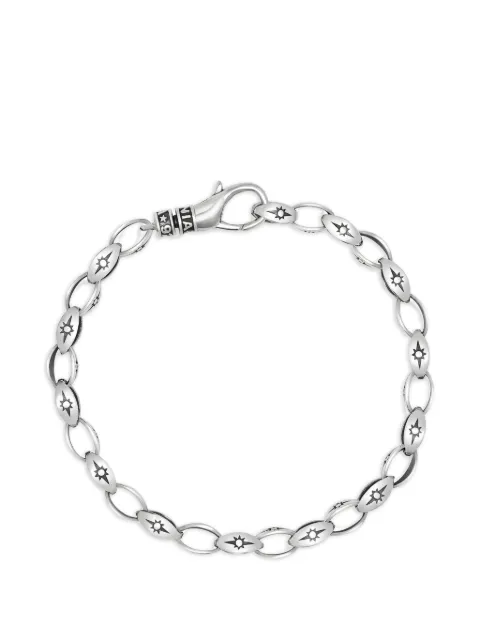 Nialaya Jewelry star-link sterling-silver bracelet