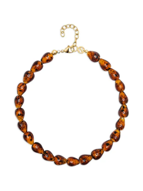 Nialaya Jewelry beaded amber necklace