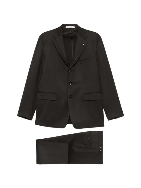Tagliatore notched-lapel single-breasted suit