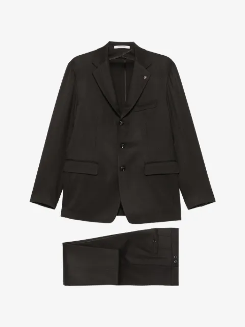 Tagliatore notched-lapel single-breasted suit