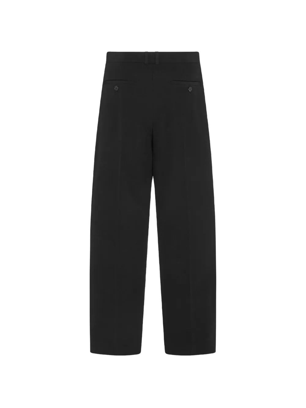 The Row Darios pantalon met geplooid detail Zwart