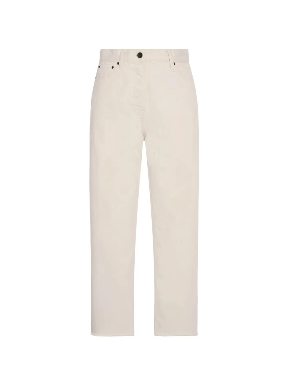 The Row Fortino straight-leg jeans - Toni neutri