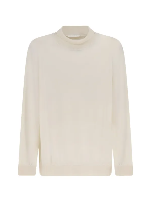 The Row Orly Turtleneck in White