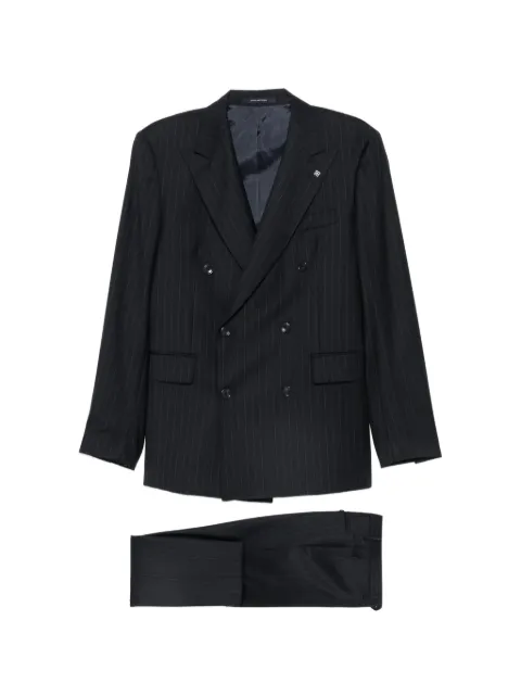 Tagliatore pinstripe double-breasted suit