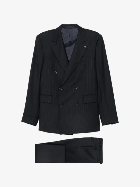 Tagliatore pinstripe double-breasted suit
