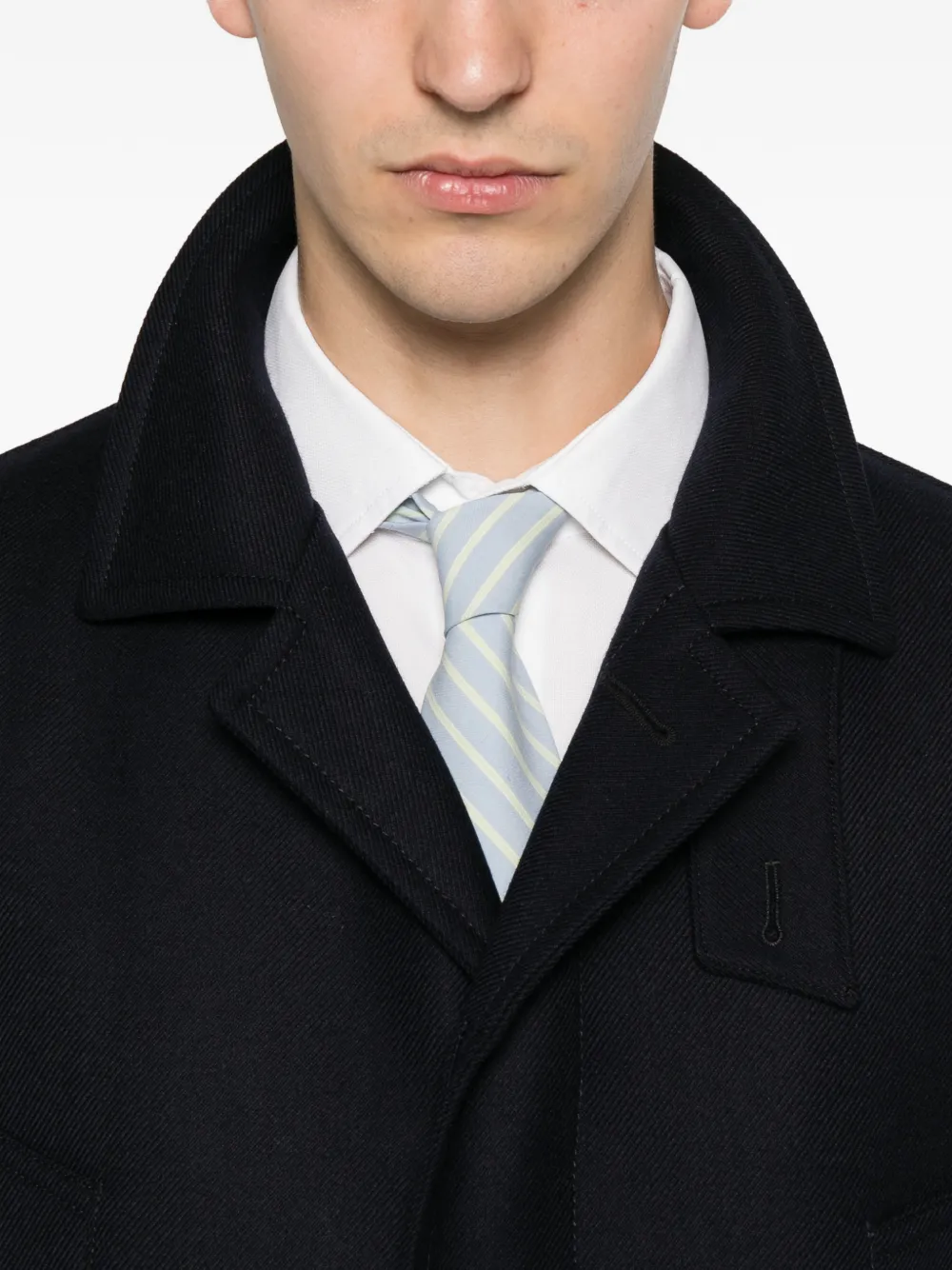 Tagliatore Jas met klepzak Blauw