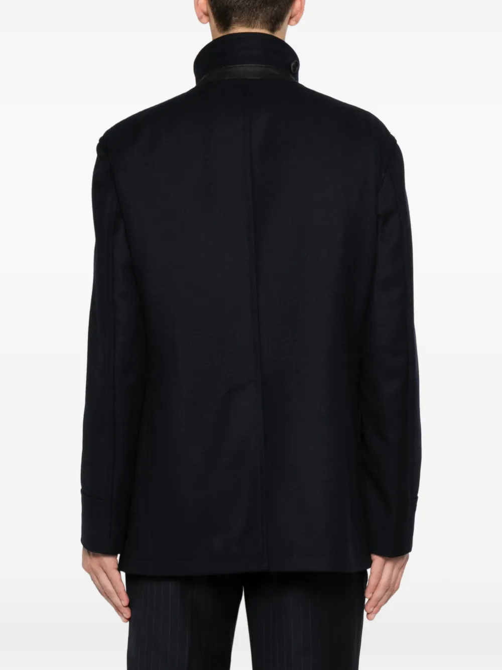 Tagliatore Jas met klepzak Blauw