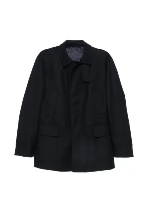 Polo Ralph Lauren double-breasted Peacoat | Blue | FARFETCH RO