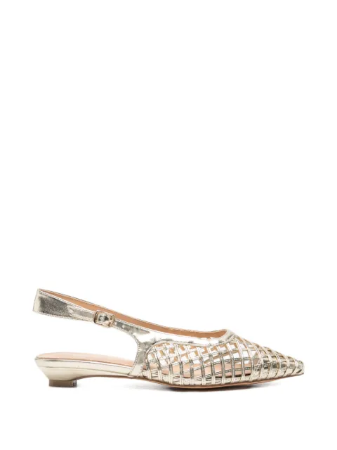 KEYS caged slingback sandals