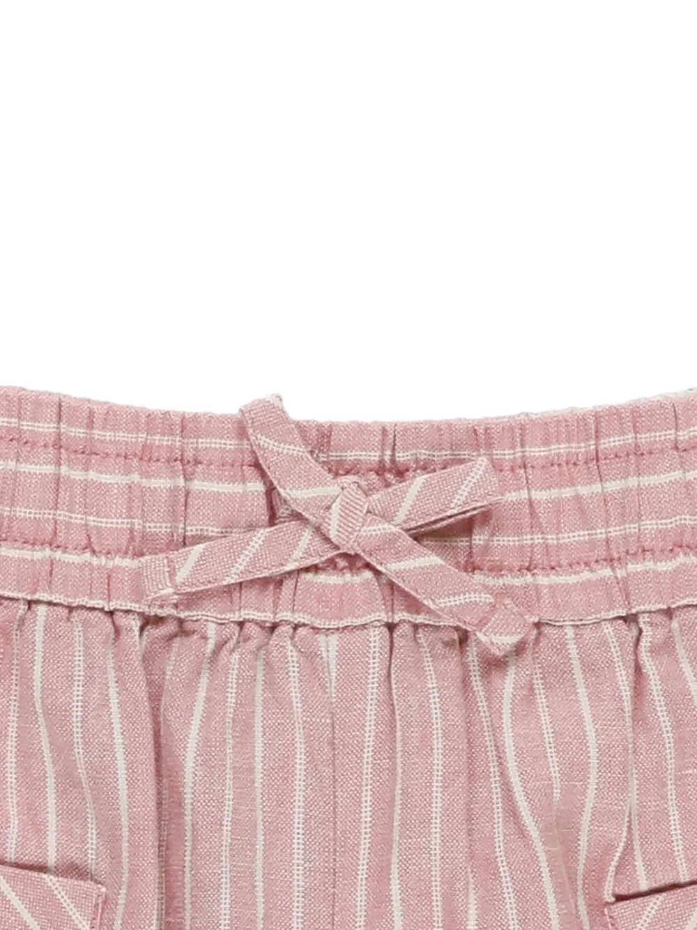 POLO RALPH LAUREN KIDS Gestreepte shorts Roze