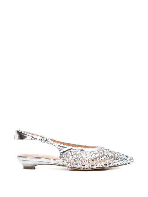 KEYS caged slingback sandals