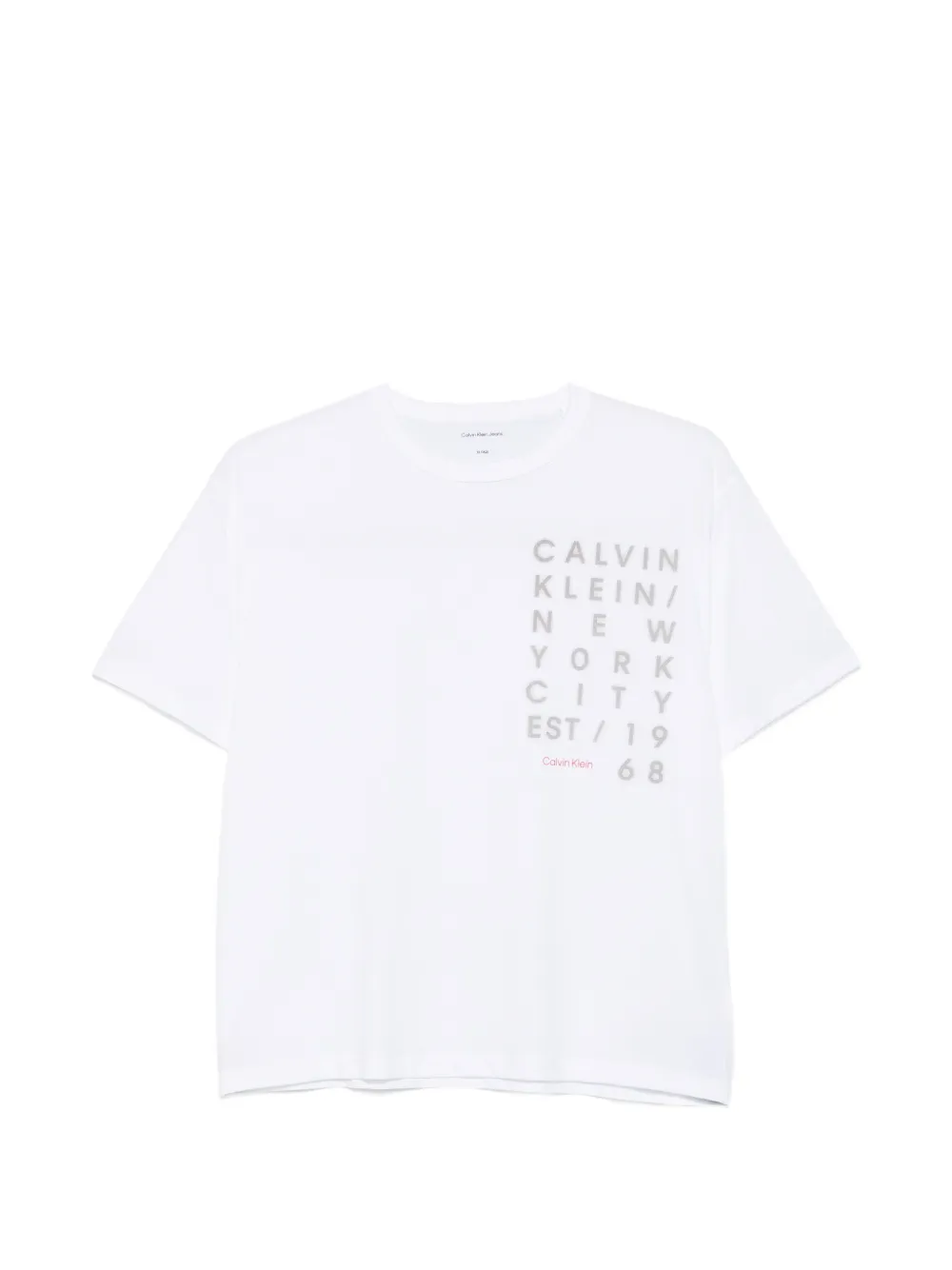 Calvin Klein Kids logo-print T-shirt - Weiß