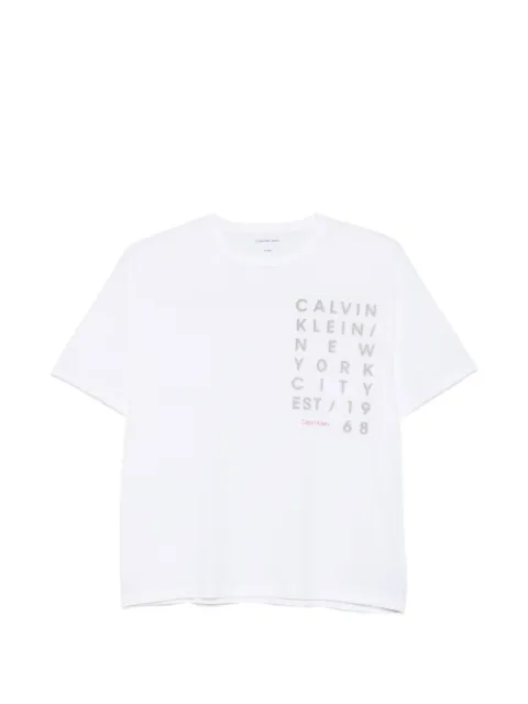 Calvin Klein Kids logo-print T-shirt
