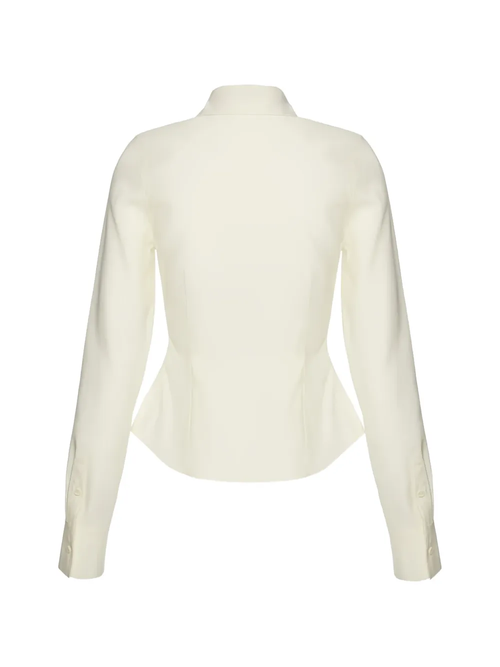 Magda Butrym Getailleerde blouse Beige