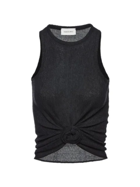 Magda Butrym knot-detail tank top
