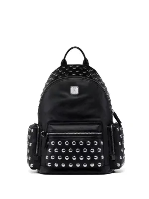 MCM Medium Stark Backpack | Black | FARFETCH