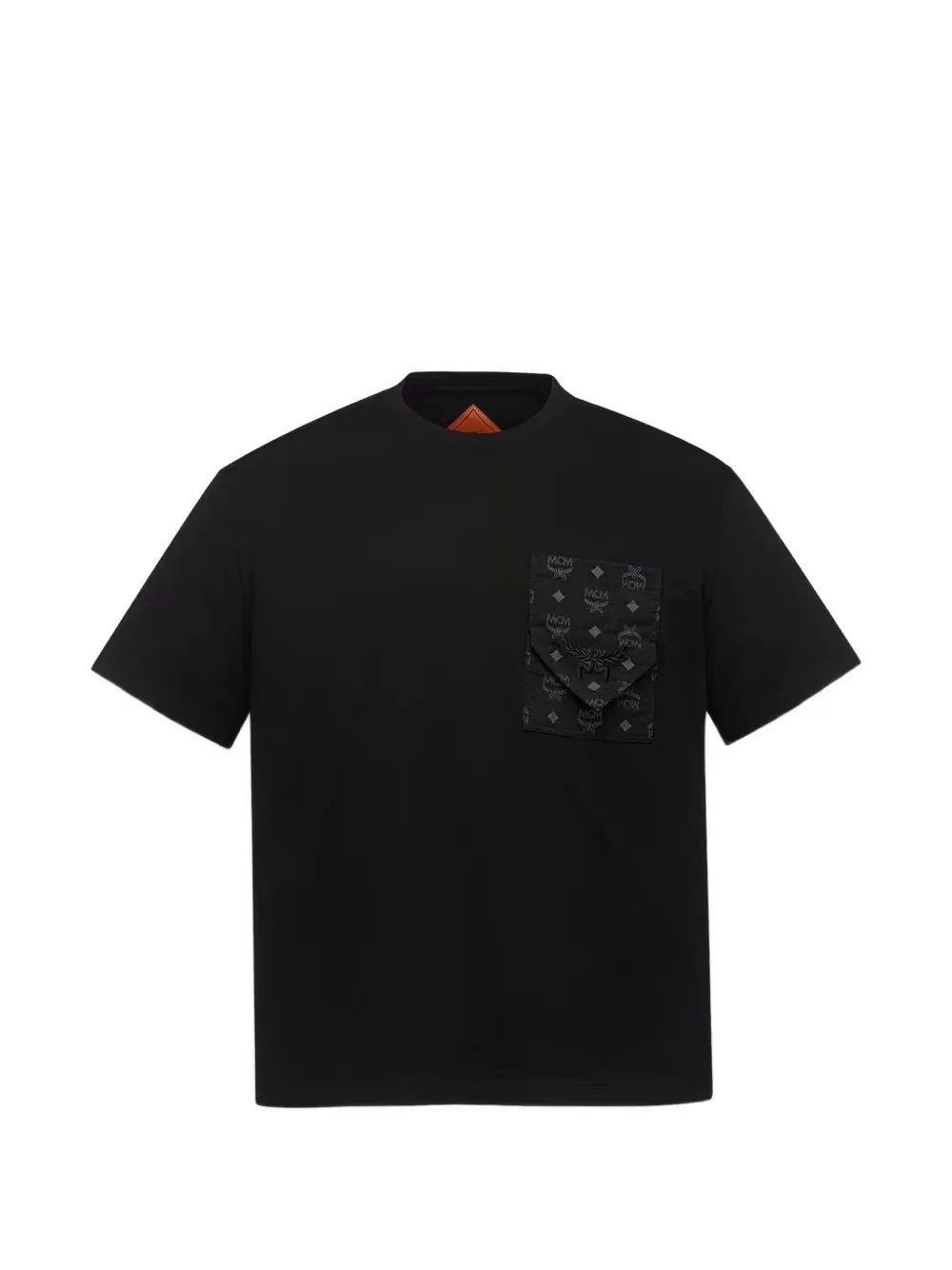 MCM visetos-print pocket t-shirt - Nero