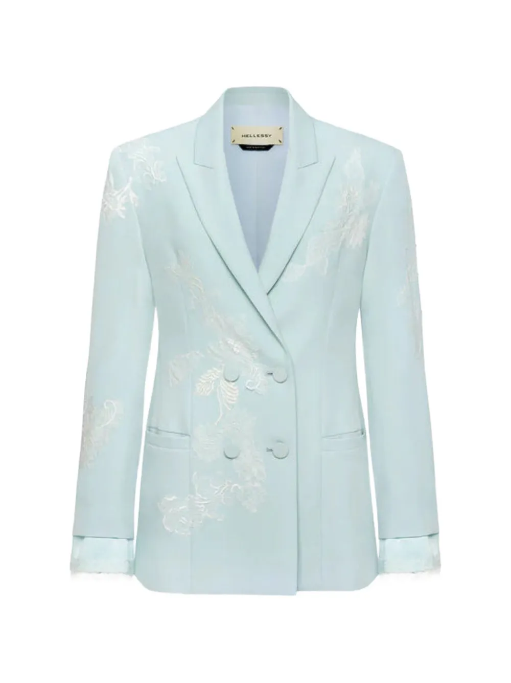 Hellessy Bruce floral-embroidered blazer - Blau