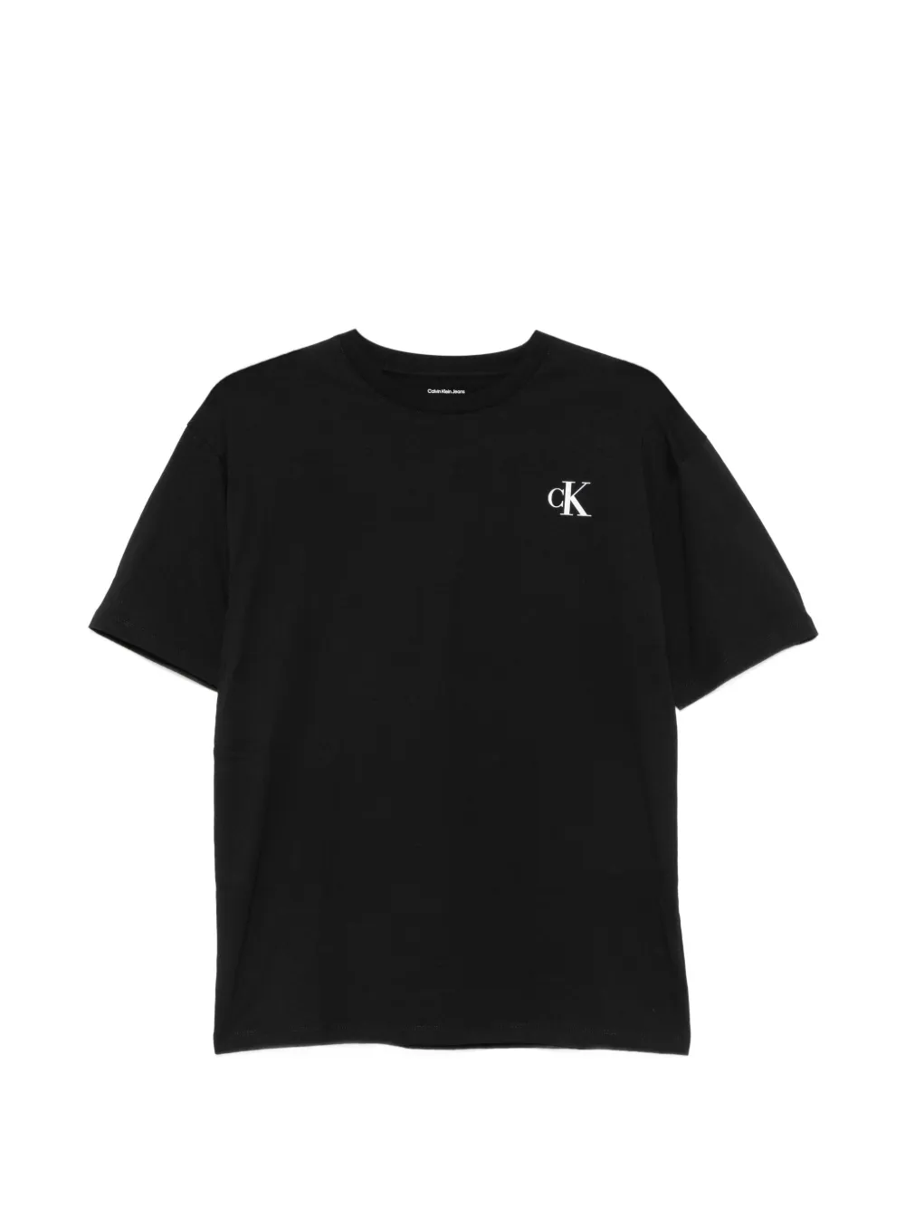 Calvin Klein Kids logo-print T-shirt - Nero