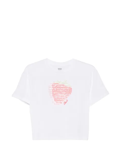 Levi's Kids sequin-embellished ruffled T-shirt