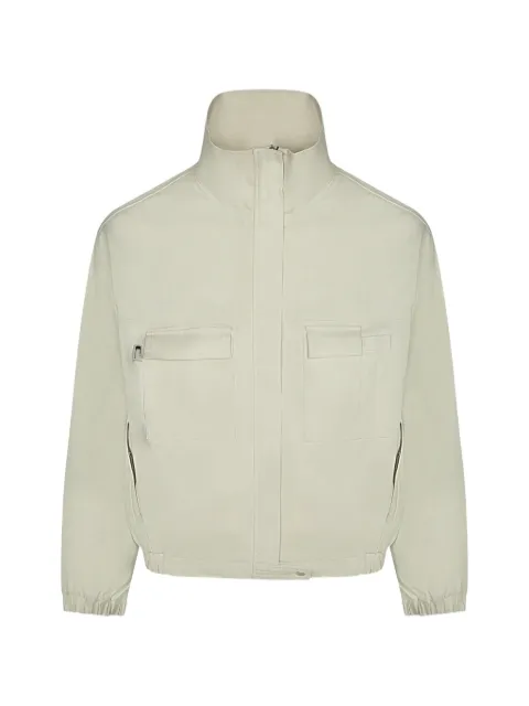 Carrer elasticated-trim pocket-detail jacket
