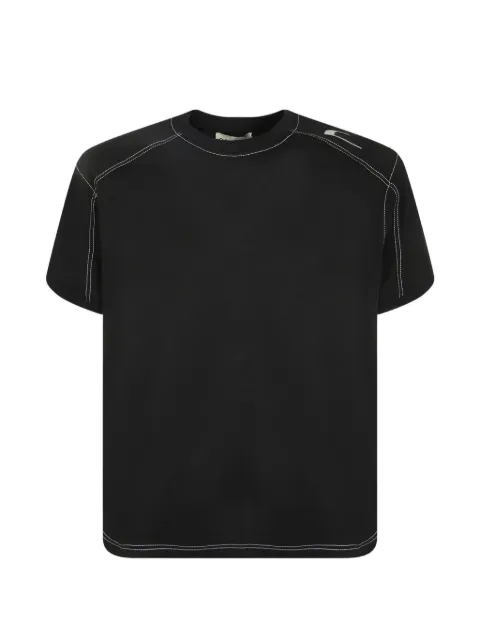Carrer Hayes contrast-stitch T-shirt