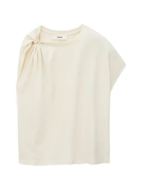 Ba&Sh Allia hardware-detail gathered T-shirt