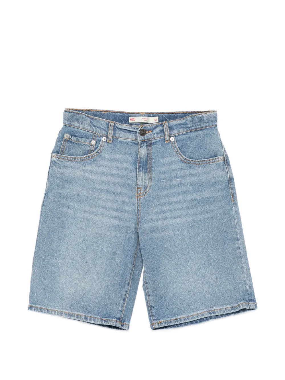 Levi's Kids faded denim shorts - Blue