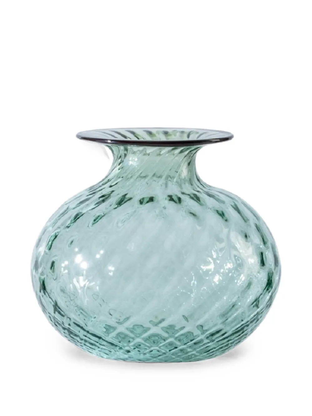 Venini Monofiori Balloton vase - Grün