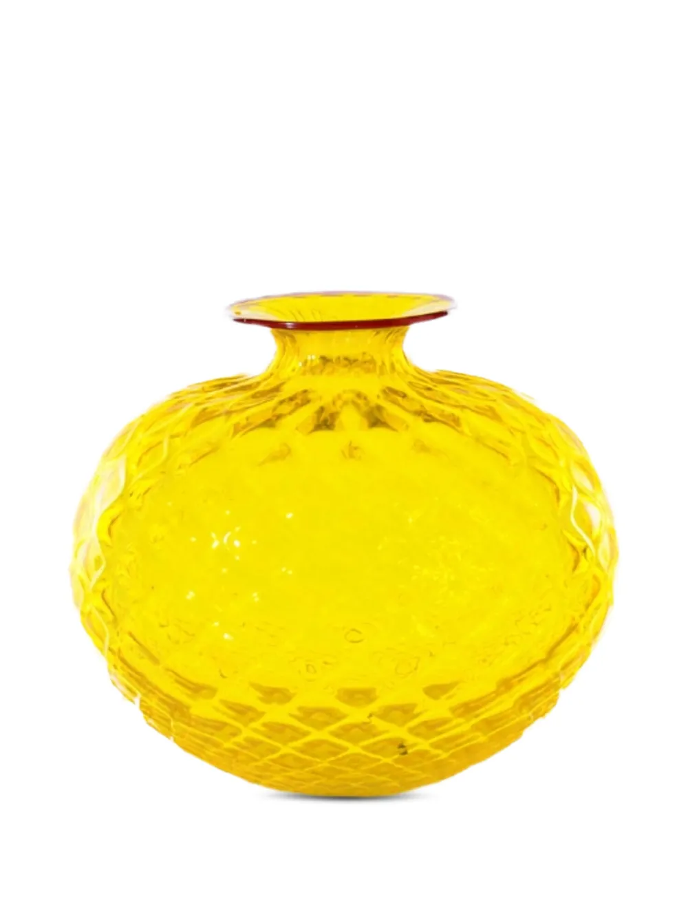 Venini Monofiori Balloton vase - Giallo