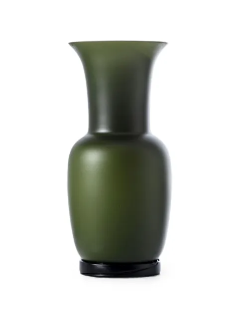 Venini Opalino frosted-glass vase