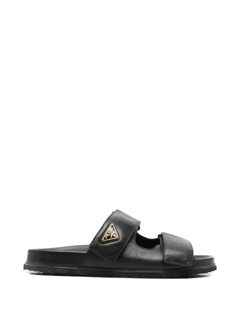 Prada Pre-Owned 魔术贴凉鞋