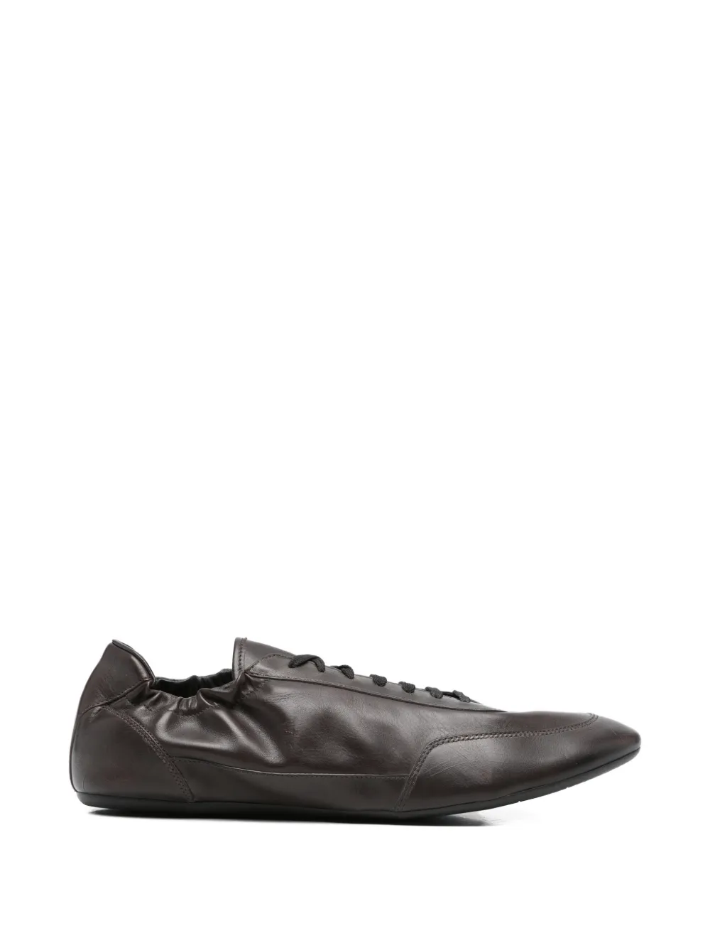 Prada Pre-Owned lace-up sneakers - Braun