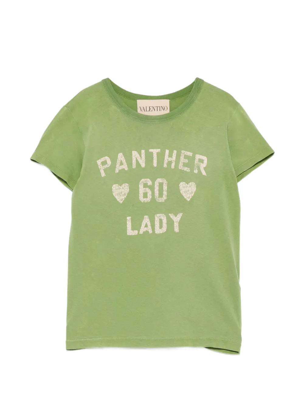 Valentino Garavani Pre-Owned slogan-print T-shirt - Verde