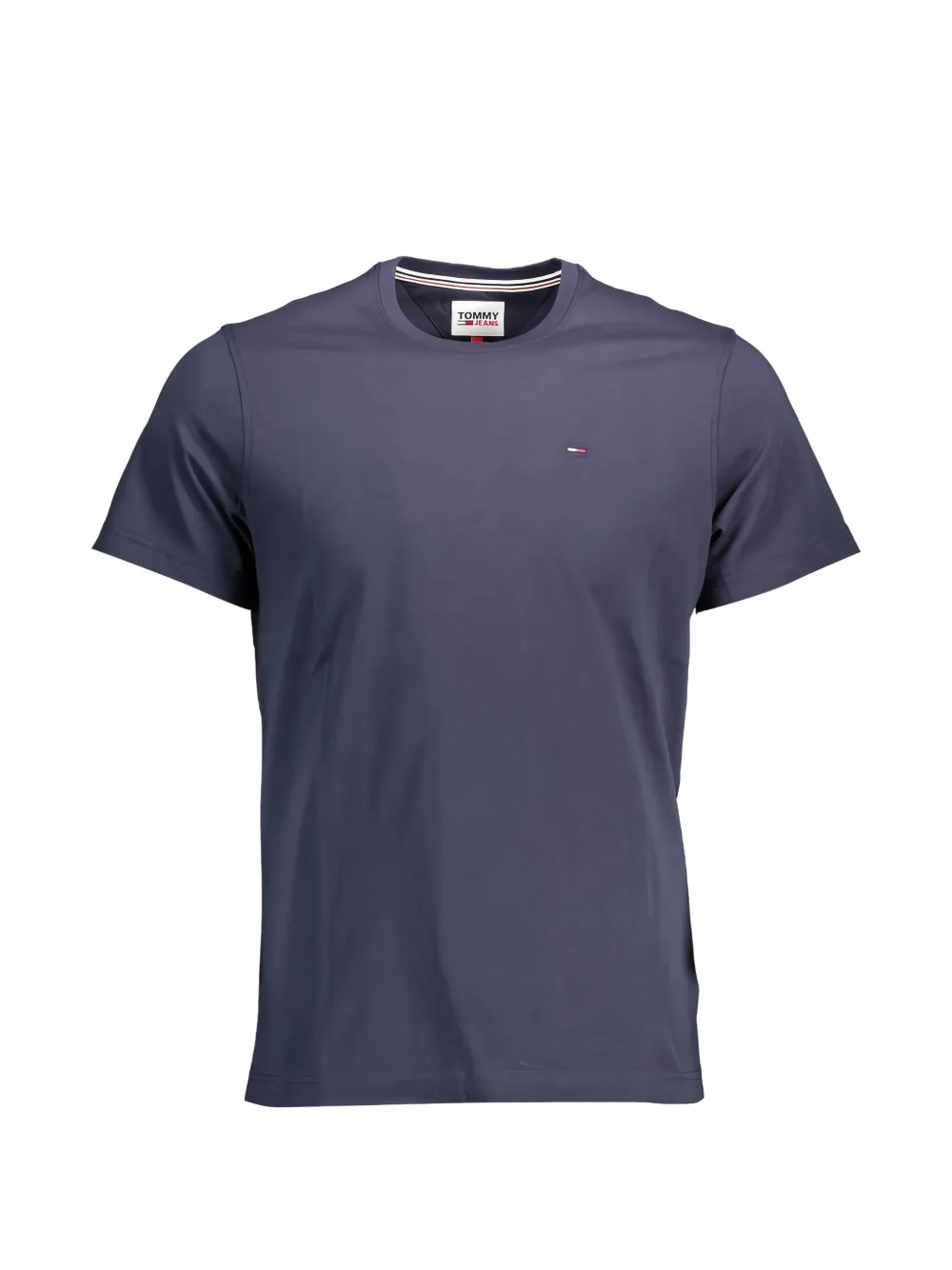 Tommy Hilfiger logo-embroidered T-shirt - Blu