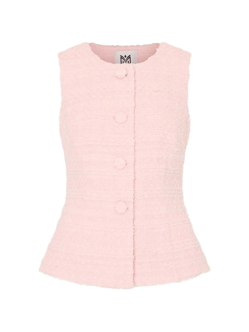 Milly Bryn tweed vest - Rosa