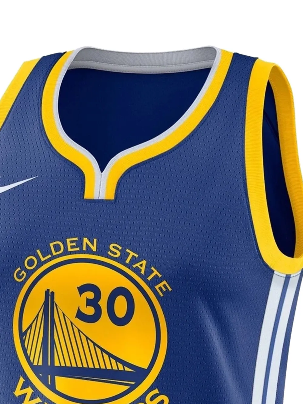 Nike NBA Golden State Warriors basketbal jersey Blauw