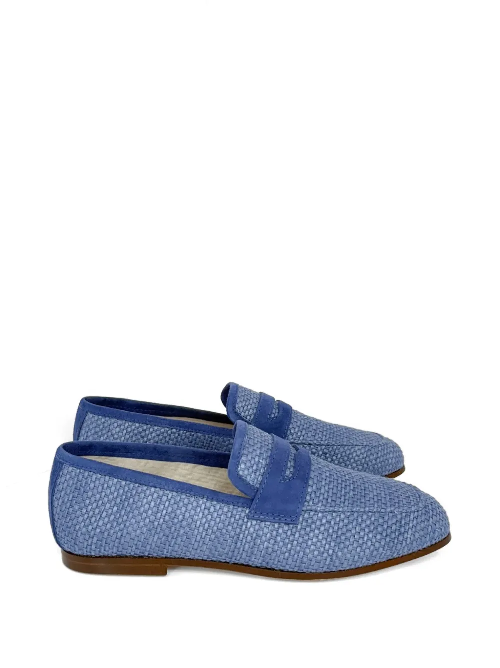 SOPHIQUE Essenziale woven loafers - Blu