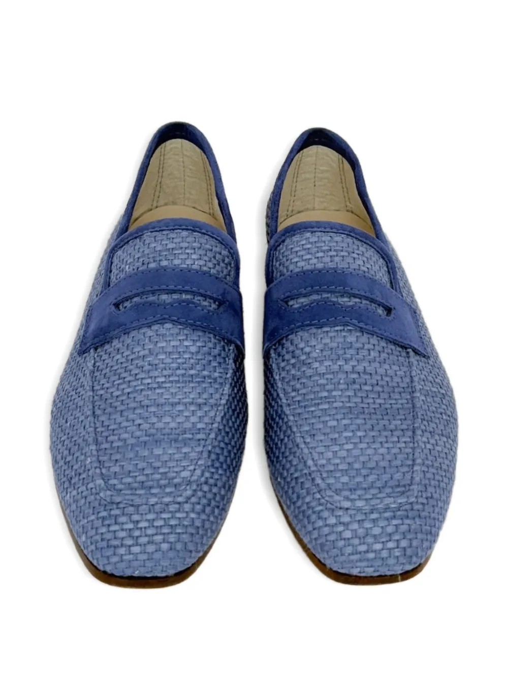 SOPHIQUE Essenziale geweven loafers Blauw