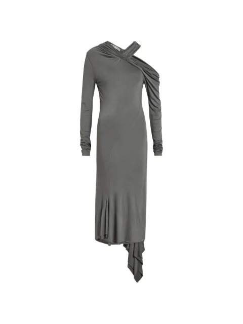 AARON ESH draped asymmetric dress