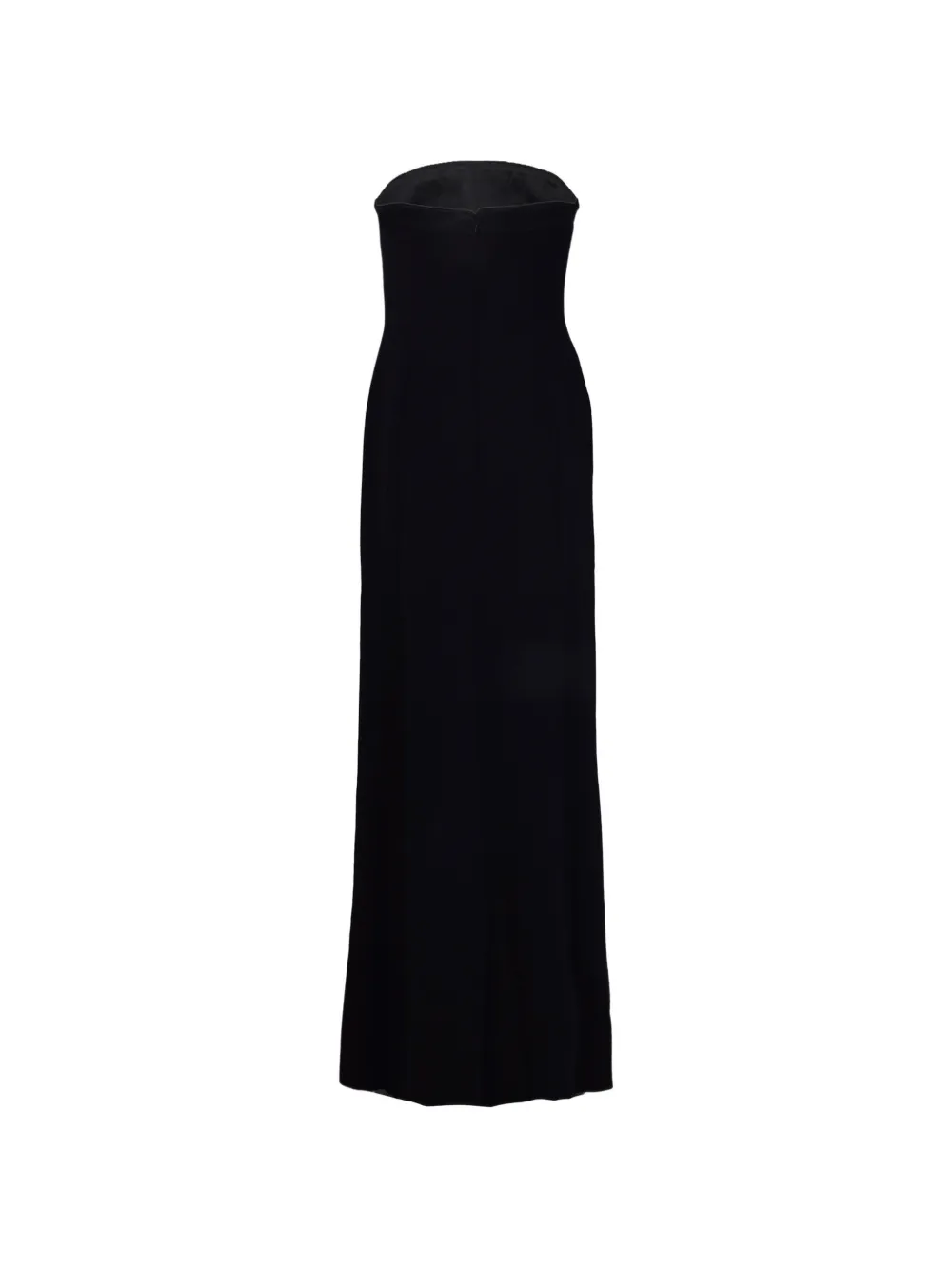 Jenny Packham Strapless skinny jurk Zwart