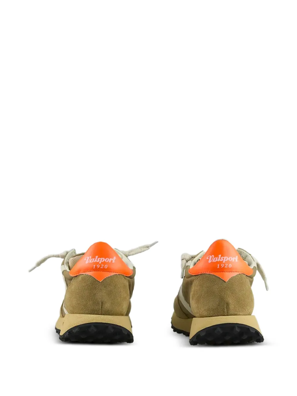 Valsport Start Heritage logo-patch panelled sneakers Groen