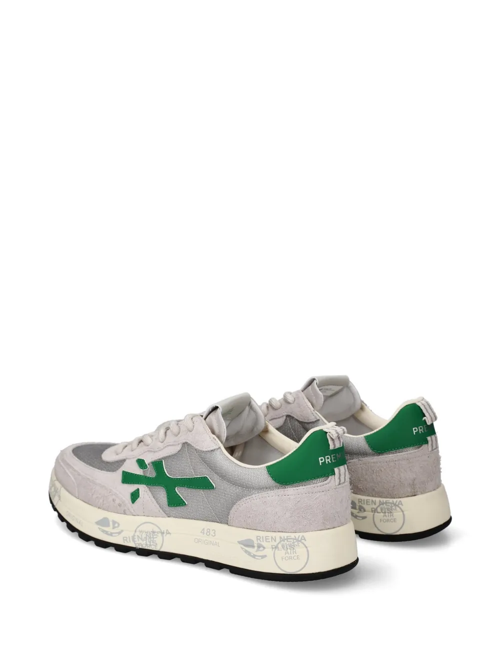 Premiata Sneakers met logopatch Grijs