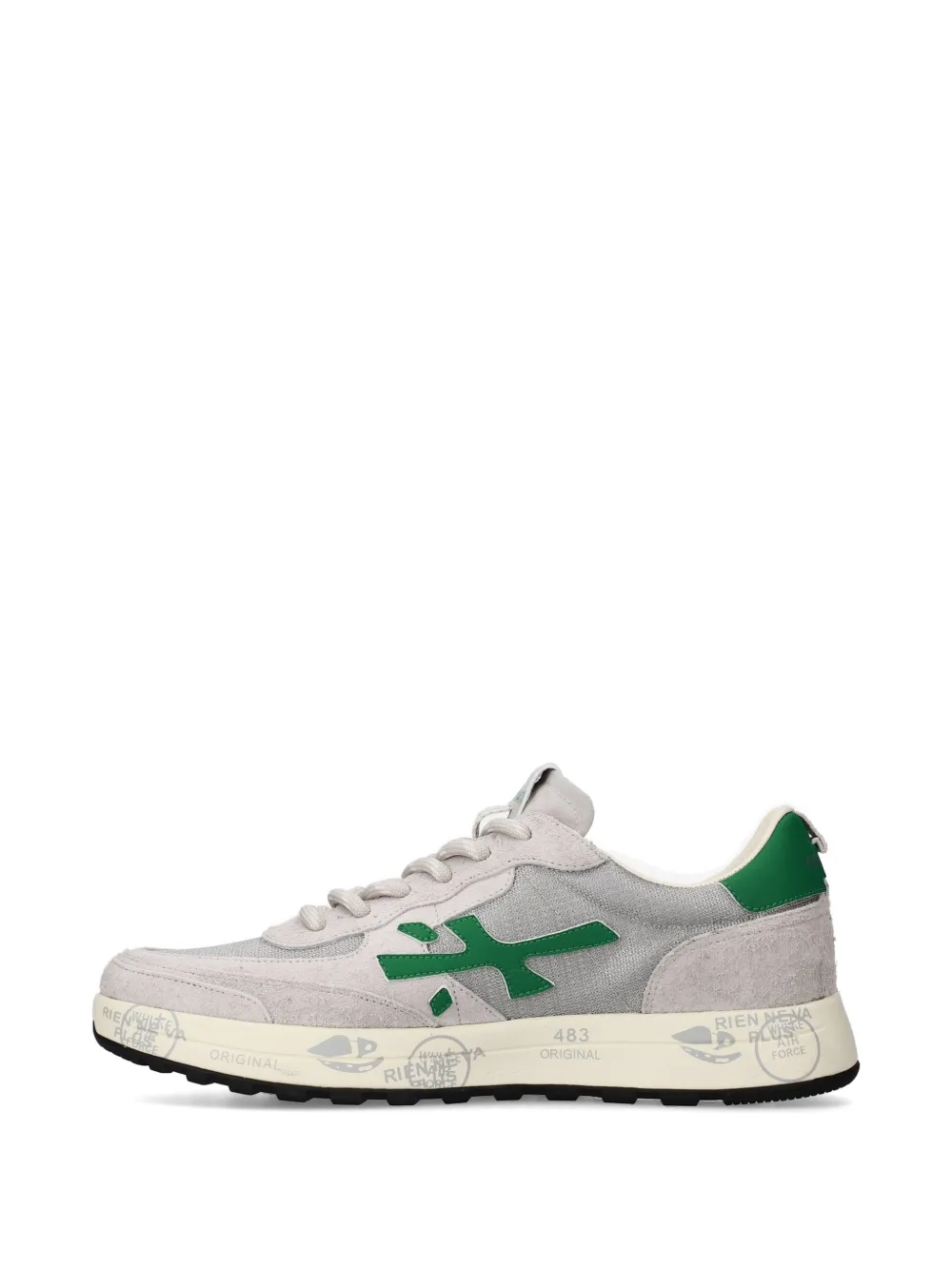 Premiata Sneakers met logopatch Grijs